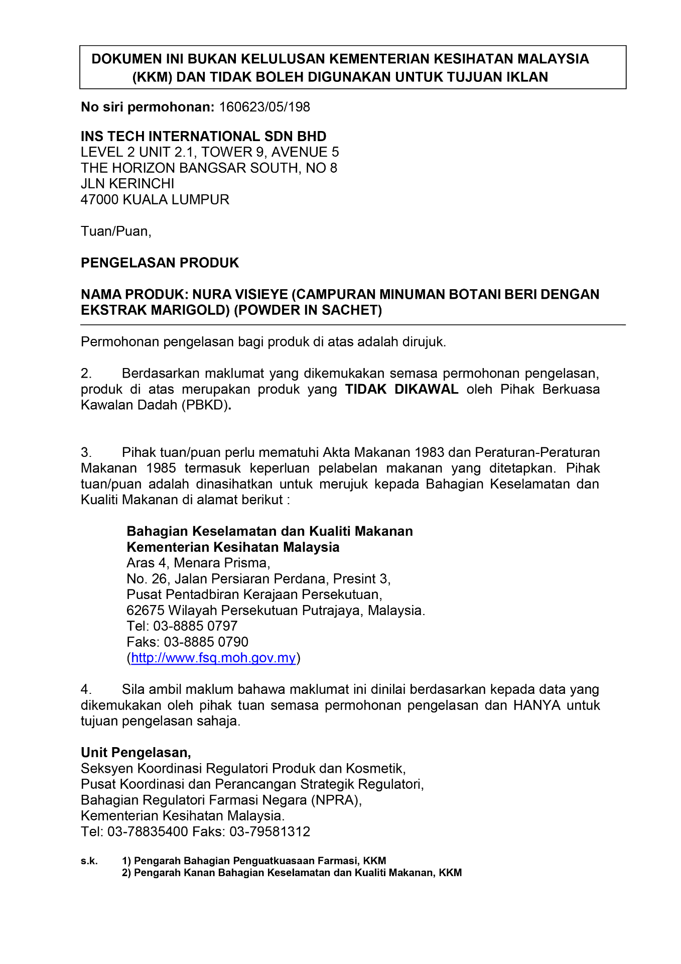 Pendaftaran NPRA